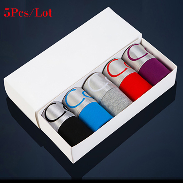 Boxer Brief Pack Cotton - 5 adet erkek iç çamaşırı boksörler