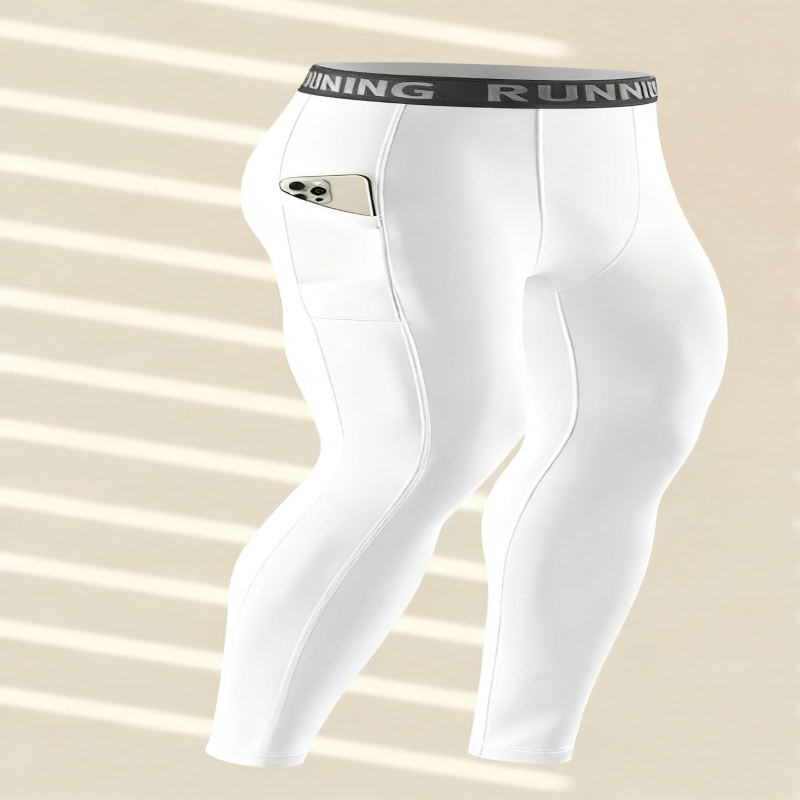 Compression Long Pant - Sonbahar Maratonu için Erkek Koşu Kompresyon