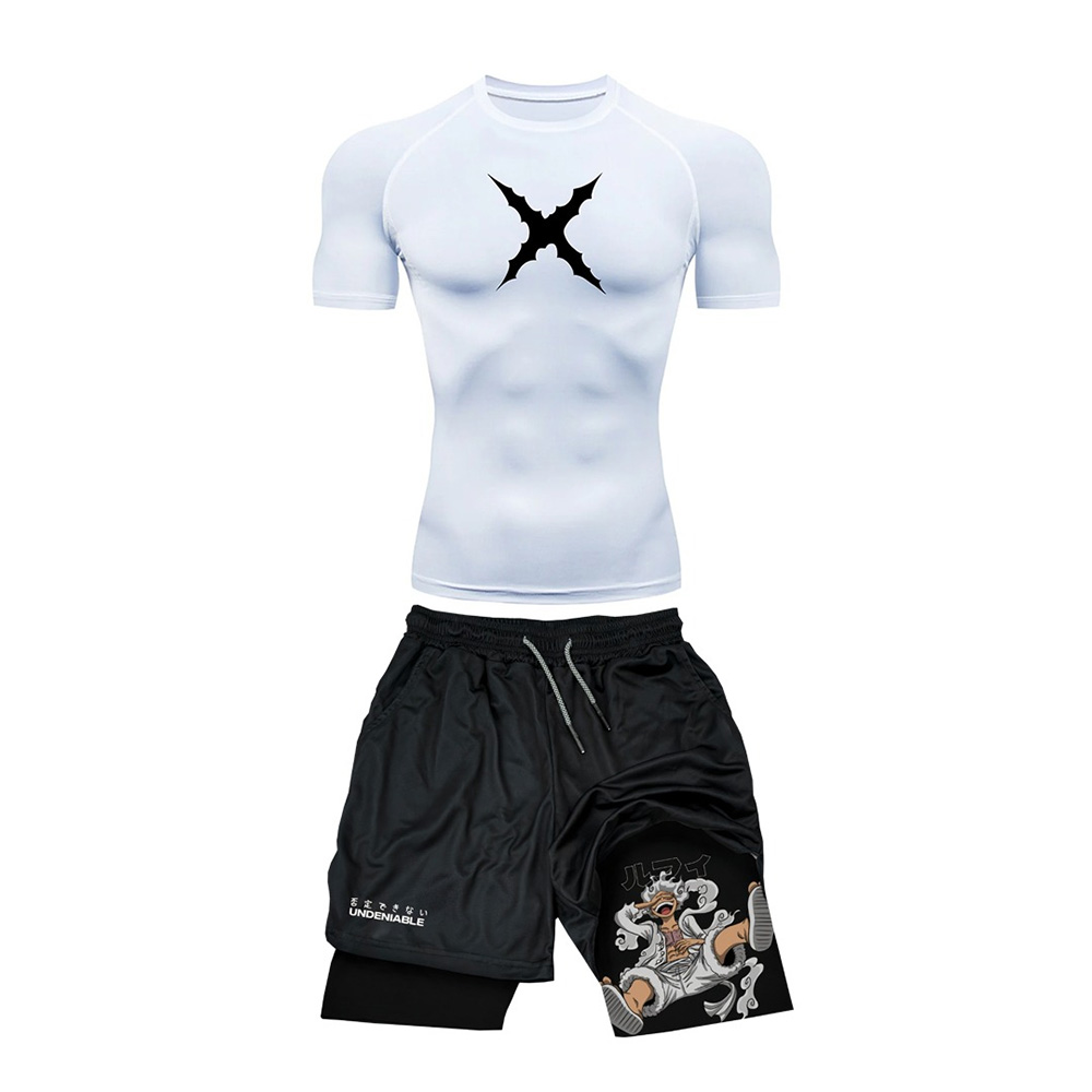 T Shirt Tight Fit - Yaz Yeni TEK PARÇA Luffy Sıkı
