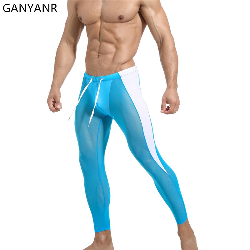 GANYANR koşu tayt erkekler sık - Compression Long Pant incelemesi ve fiyatı