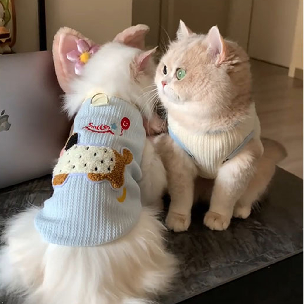 Küçük Kedi Yeleği Atlet Nefes  - Sleeveless Undershirt incelemesi ve fiyatı