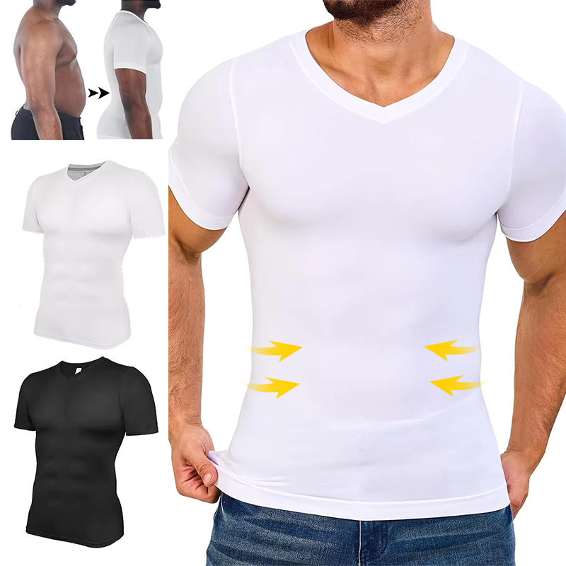 Erkekler V Boyun Sıkıştırma Gö - Undershirt Crew Neck incelemesi ve fiyatı